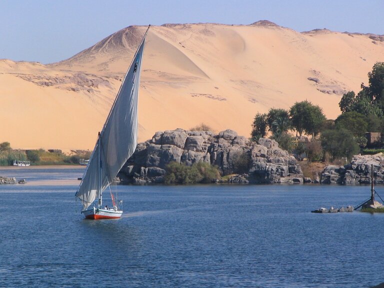 Assuan, Segelboot, Ägypten, Rundreise Ägypten, Familienreise Ägypten