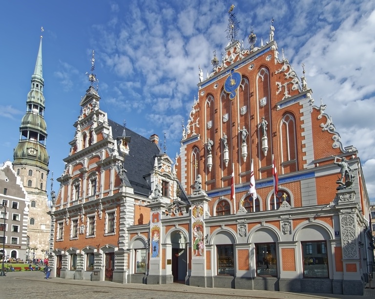 Hauptstadt Riga Riga, Kirche, Lettland, Altstadt, Baltikum, Baltikum Rundreise