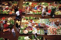 Kuala Lumpur, Markt, Malaysia