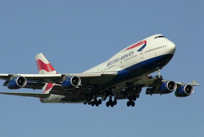 Flugzeug, British Airways, fliegen