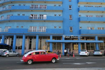 Kuba Havanna Hotel Deauville Eingang