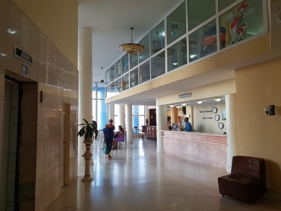 Kuba Havanna Hotel Deauville Rezeption