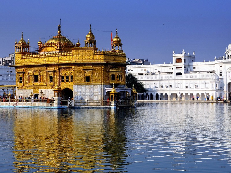Der Goldene Tempel von Amritsar  