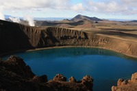 Krafla, Island, Vulkane