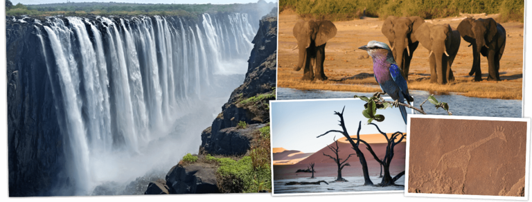 Übersicht Djoser Südafrika, Namibia, Botswana, Simbabwe Reisen