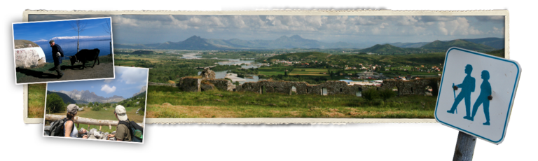 Übersicht Djoser Albanien Wanderreise Reisen