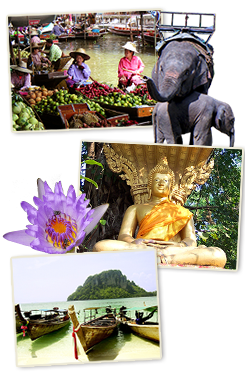 Übersicht Djoser Thailand Reisen