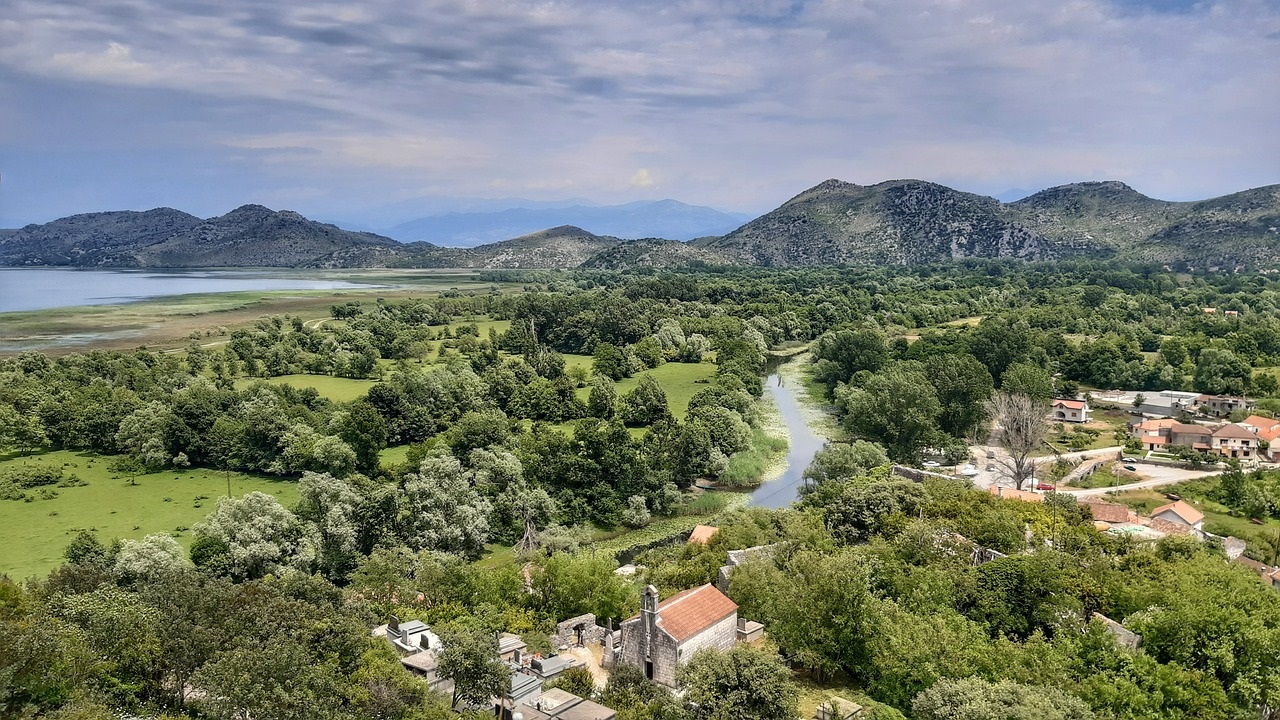 Balkan Montenegro Virpazar Skutari See (Skadar)