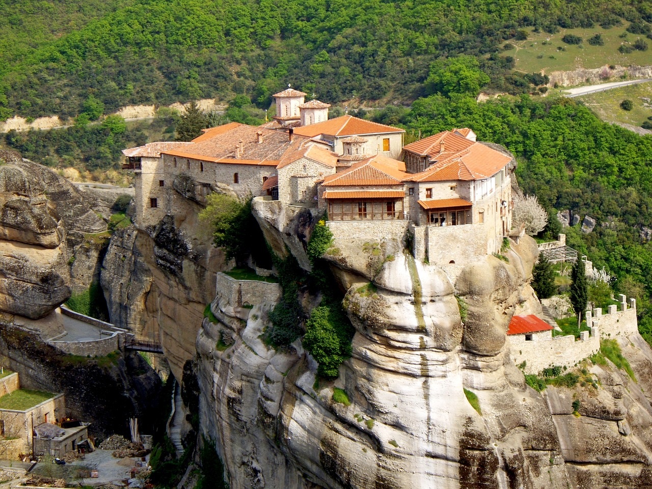 Griechenland Kalambaka Meteora Kloster